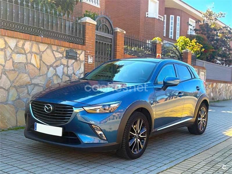 Usado Mazda CX-3 Style 105 CV (77 kW) 2017 Azul SUV