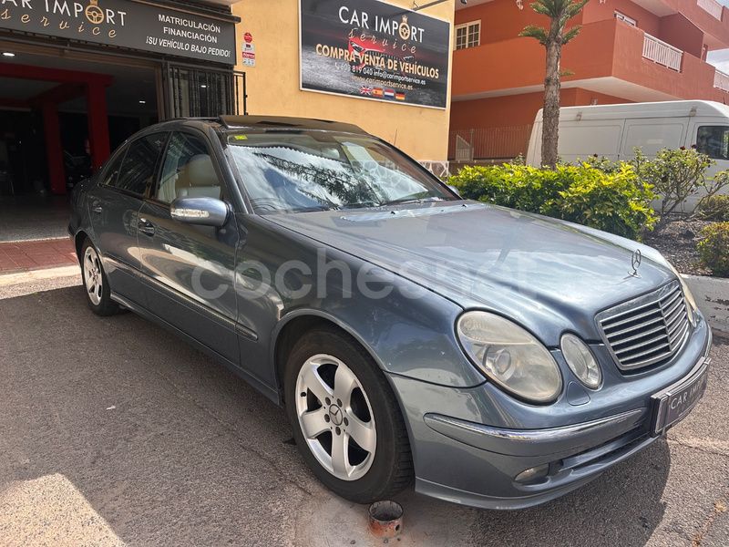 Azul Usado 2005 Mercedes E270 Avantgarde Berlina | 7950 € (Caro) - Imagen 1/4