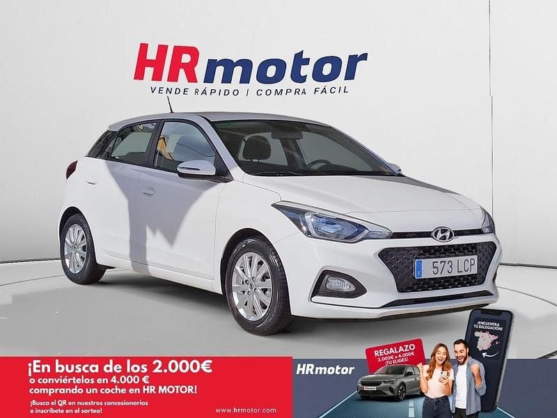 Blanco Usado 2019 Hyundai i20 Berlina | 12.890 € (Precio justo) - Imagen 1/4