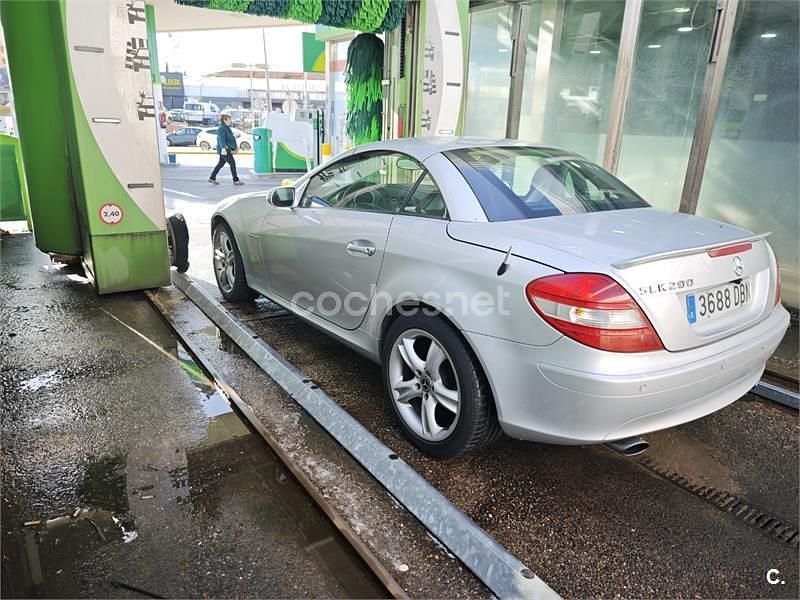 Usado Mercedes SLK200 163 CV (119 kW) 2004 Gris / plata Descapotable