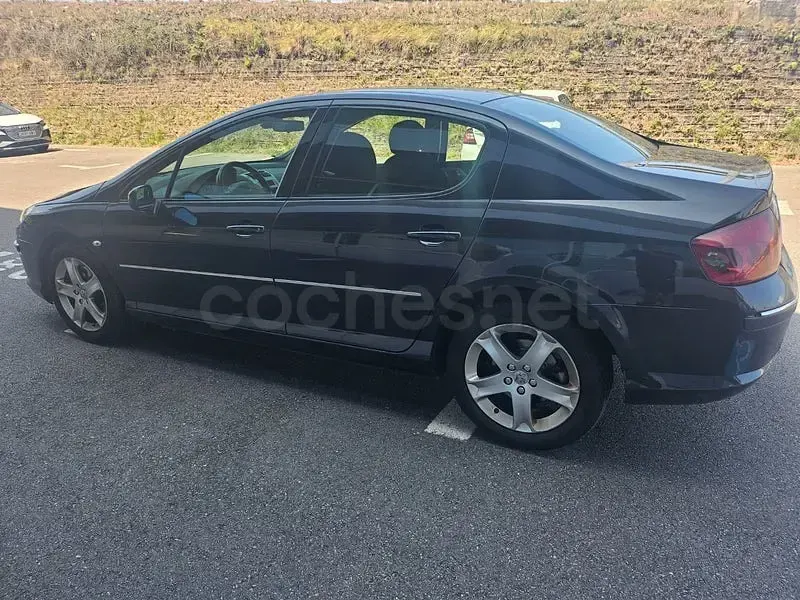 Usado Peugeot 407 Premium 163 CV (119 kW) 2007 Negro Berlina