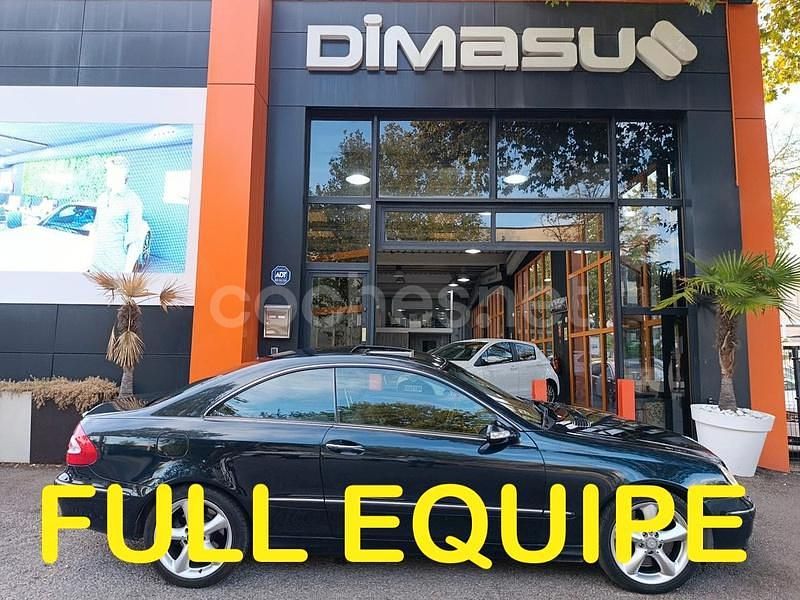 Azul Usado 2004 Mercedes CLK500 Avantgarde Coupe | 8490 € (Precio justo) - Imagen 1/4