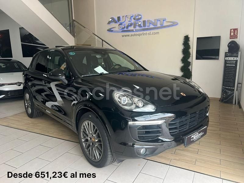 Negro Usado 2018 Porsche Cayenne Platinum Edition SUV | 39.990 € (Precio justo) - Imagen 1/4