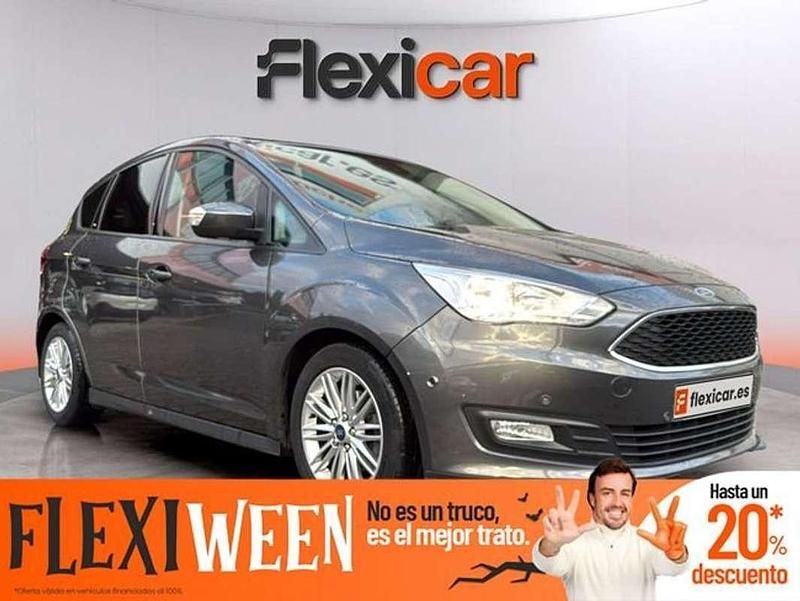Gris Usado 2018 Ford C-MAX Trend+ Monovolumen | 10.790 € (Precio justo) - Imagen 1/4