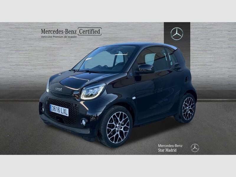 Negro Usado 2022 Smart ForTwo Electric Drive Prime Coupe | 15.990 € - Imagen 1/4