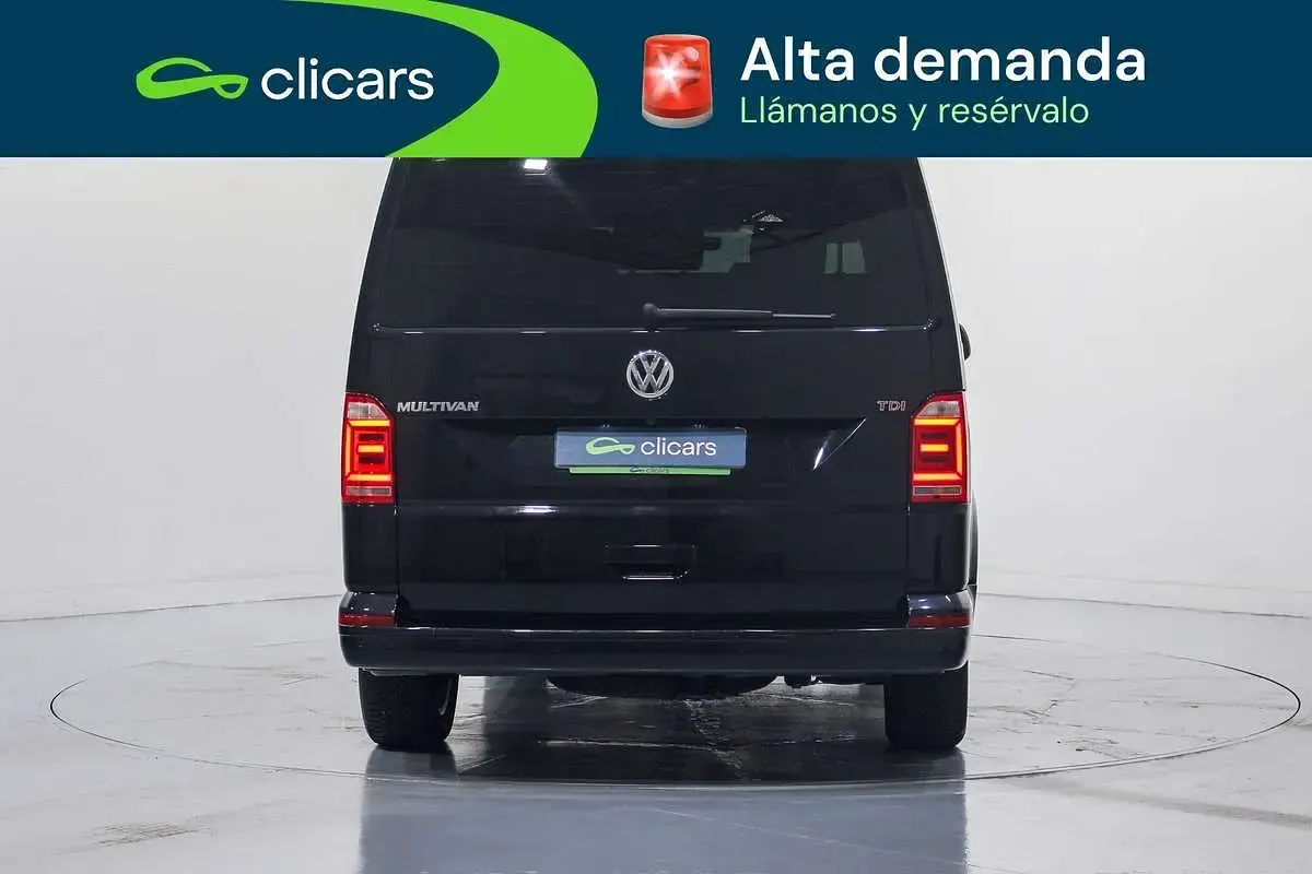 Usado VW Multivan 204 CV (150 kW) 2016 Negro Monovolumen