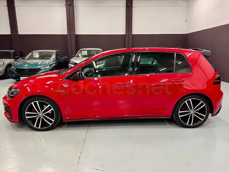 Usado VW Golf VII GTD 184 CV (135 kW) 2017 Rojo Familiar