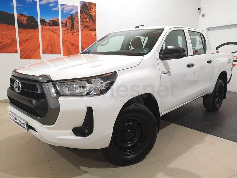 Usado Toyota HiLux 150 CV (110 kW) 2021 Blanco Pickup/Camioneta