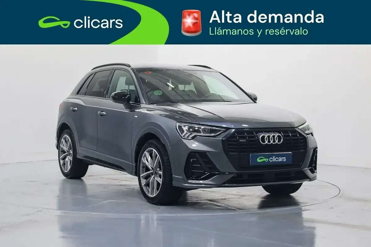 Usado Audi Q3 190 CV (139 kW) 2019 Gris SUV