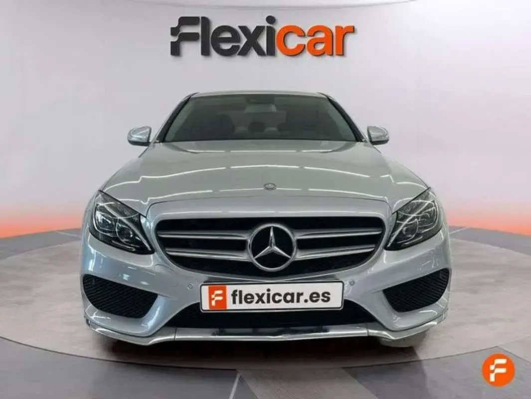 Usado Mercedes C220 170 CV (125 kW) 2015 Gris Berlina
