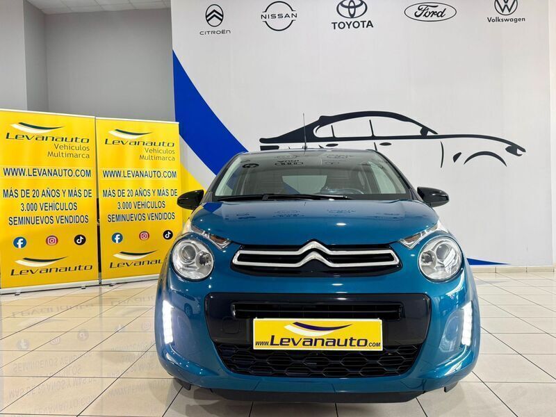 Usado Citroën C1 72 CV (52 kW) 2021 Azul Utilitario