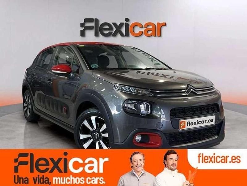 Usado Citroën C3 PureTech 110 CV (80 kW) 2018 Gris Utilitario