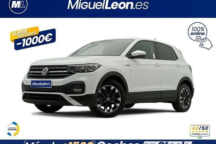 Blanco Usado 2021 VW T-Cross Edition SUV | 15.985 € (Buen precio) - Imagen 1/3