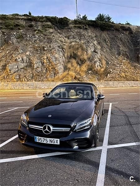 Usado Mercedes C43 AMG 390 CV (286 kW) 2021 Gris / plata Descapotable