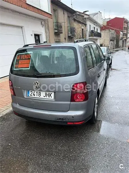Usado VW Touran Edition 90 CV (66 kW) 2008 Gris / plata Monovolumen