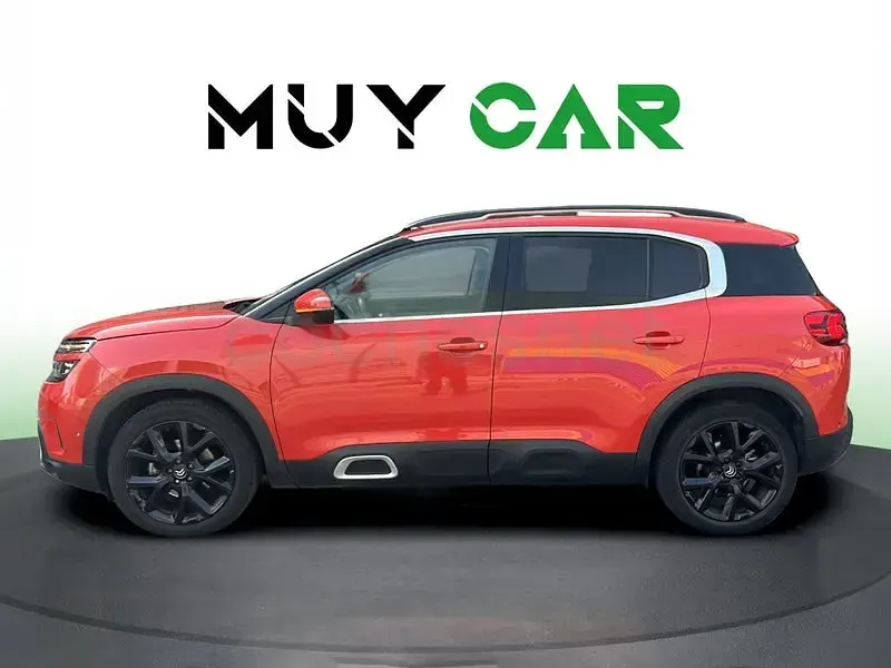Usado Citroën C5 Aircross PureTech 181 CV (133 kW) 2019 Rojo SUV