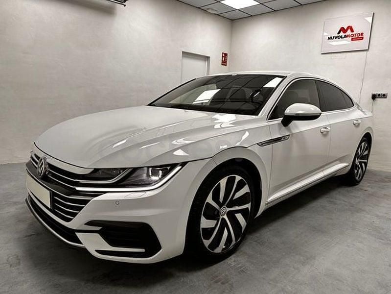 Usado VW Arteon R-line 150 CV (110 kW) 2018 Blanco Utilitario