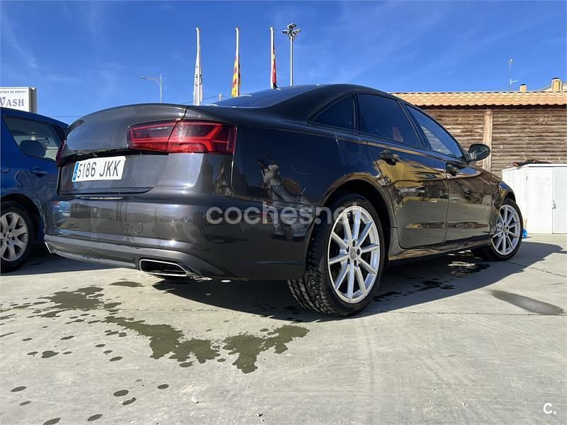 Usado Audi A6 272 CV (200 kW) 2015 Negro Berlina