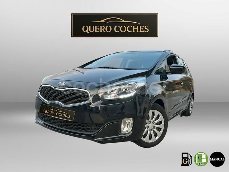 Azul Usado 2016 Kia Carens Monovolumen | 11.990 € (Precio justo) - Imagen 1/4