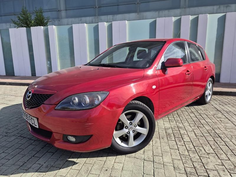 Rojo Usado 2006 Mazda 3 Sportive Berlina | 3900 € (Un poco caro) - Imagen 1/4