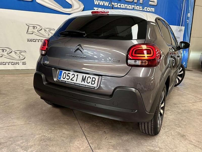 Usado Citroën C3 Feel 83 CV (61 kW) 2022 Gris Utilitario