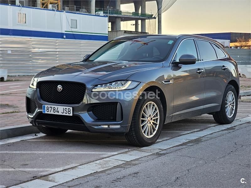 Usado Jaguar F-Pace R-Sport 340 CV (250 kW) 2016 Gris / plata SUV