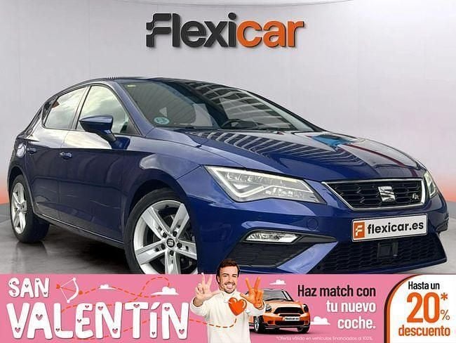 Usado Seat Leon FR 150 CV (110 kW) 2020 Azul Berlina