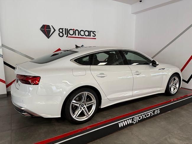 Usado Audi A5 Sportback S-Line 204 CV (150 kW) 2021 Blanco Utilitario