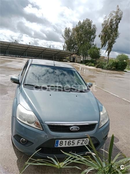 Azul Usado 2008 Ford Focus Trend Berlina | 2300 € (Buen precio) - Imagen 1/4