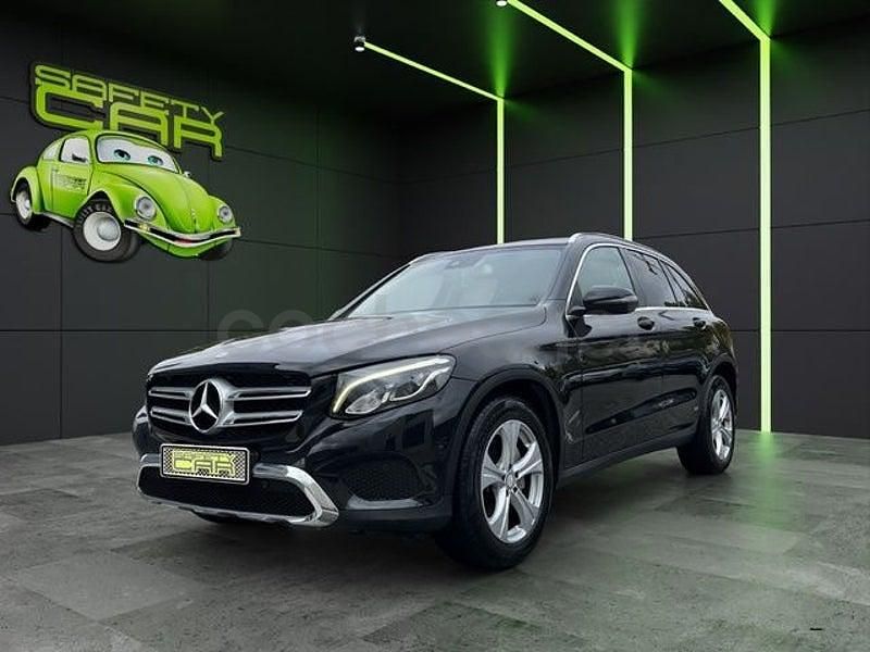 Usado Mercedes GLC220 170 CV (125 kW) 2016 Negro SUV