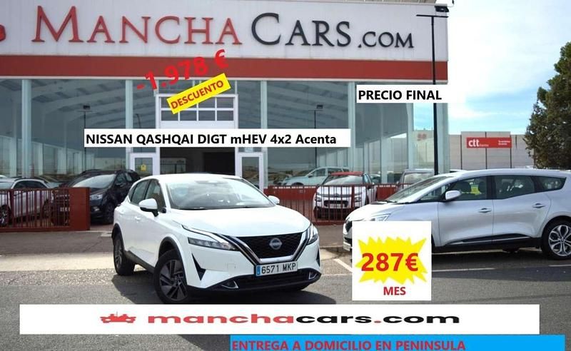 Usado Nissan Qashqai Acenta 140 CV (102 kW) 2023 Blanco SUV