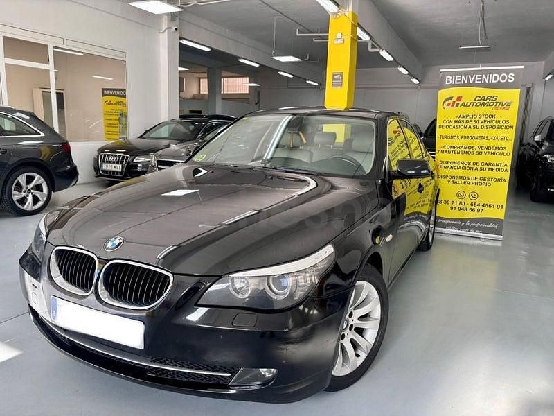 Usado BMW 520 177 CV (130 kW) 2008 Negro Berlina