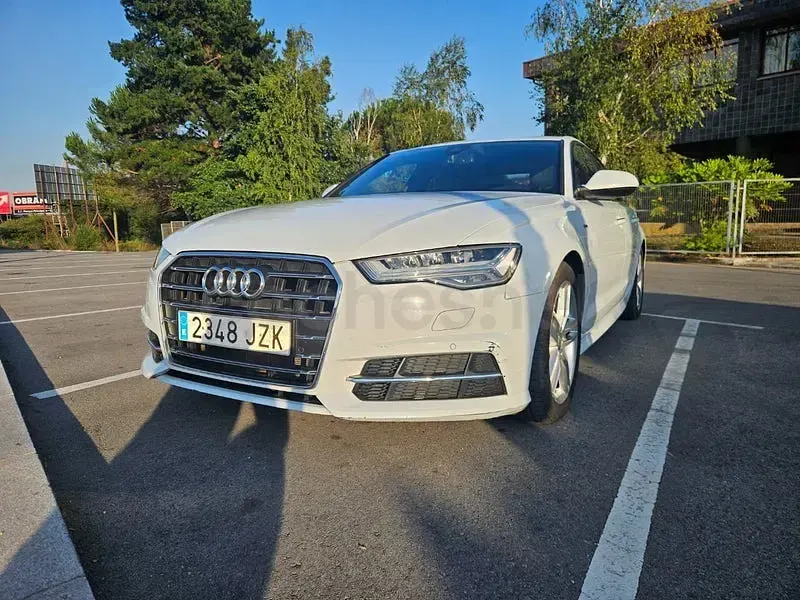 Usado Audi A6 S-Line 150 CV (110 kW) 2017 Blanco Berlina