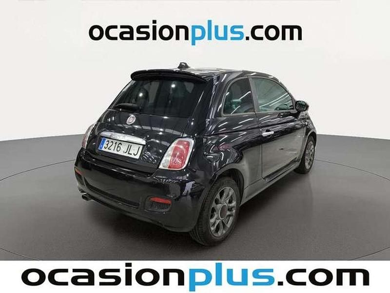Usado Fiat 500 S 69 CV (50 kW) 2016 Negro Utilitario
