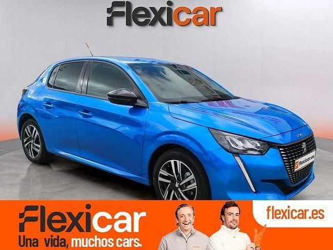 Usado Peugeot 208 Active 100 CV (73 kW) 2022 Azul Utilitario