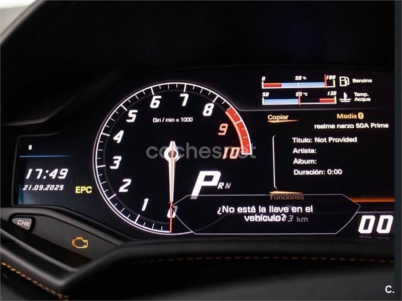 Usado Lamborghini Huracán 610 CV (448 kW) 2015 Naranja Coupe