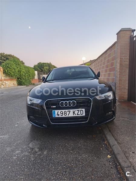 Negro Usado 2015 Audi A5 Sportback Utilitario | 19.900 € (Caro) - Imagen 1/4