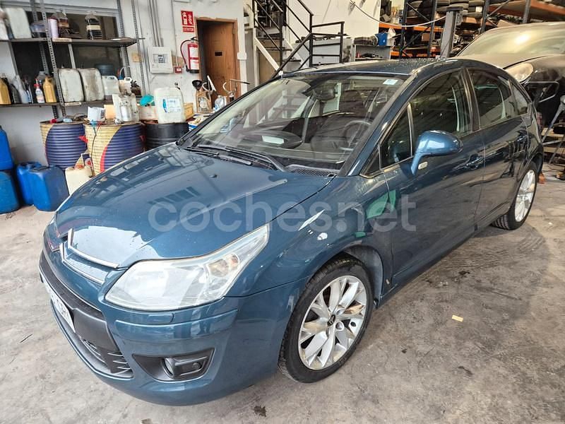 Usado Citroën C4 Exclusive 110 CV (80 kW) 2009 Azul Berlina