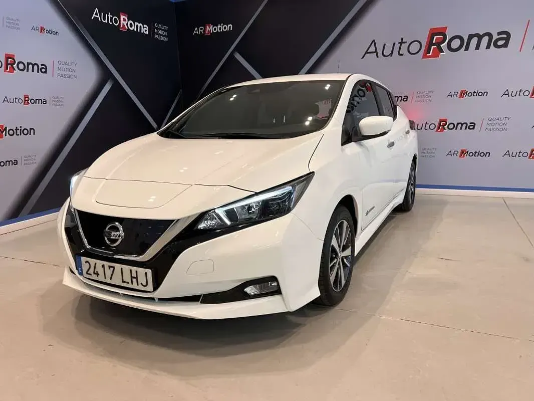 Usado Nissan Leaf Acenta 110 kW (150 CV) 2020 Blanco Utilitario