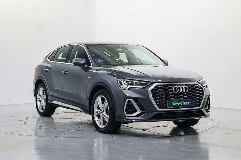 Usado Audi Q3 Sportback S-Line 150 CV (110 kW) 2021 Gris / plata SUV