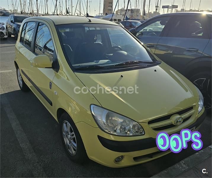 Amarillo Usado 2006 Hyundai Getz SE Utilitario | 3000 € (Precio justo) - Imagen 1/4