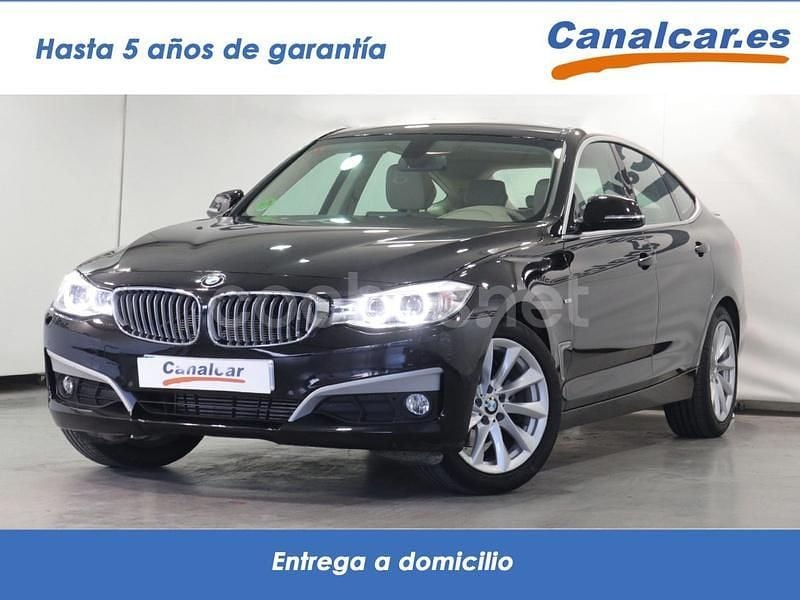 Negro Usado 2015 BMW 320 Gran Turismo Berlina | 15.925 € (Buen precio) - Imagen 1/4