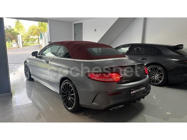 Usado Mercedes C43 AMG AMG 367 CV (269 kW) 2017 Gris / plata Descapotable