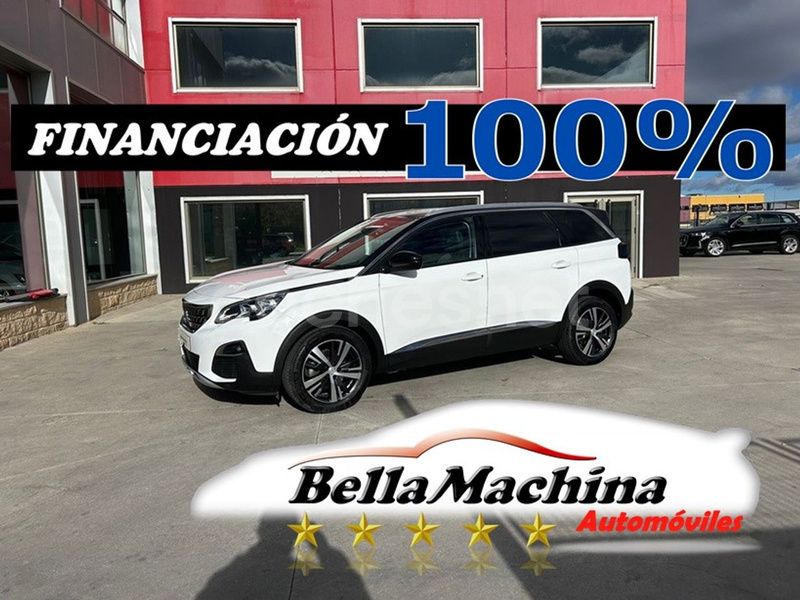 Blanco Usado 2020 Peugeot 5008 Allure Monovolumen | 17.950 € (Un poco caro) - Imagen 1/4