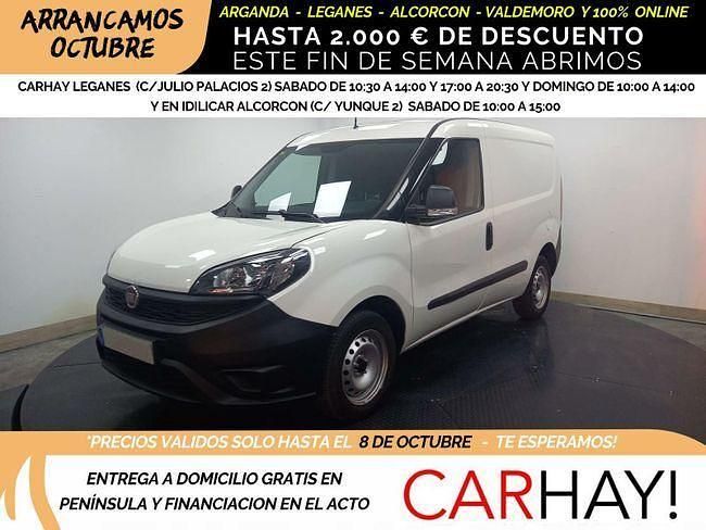 Blanco Usado 2019 Fiat Doblò Monovolumen | 8990 € (Buen precio) - Imagen 1/4