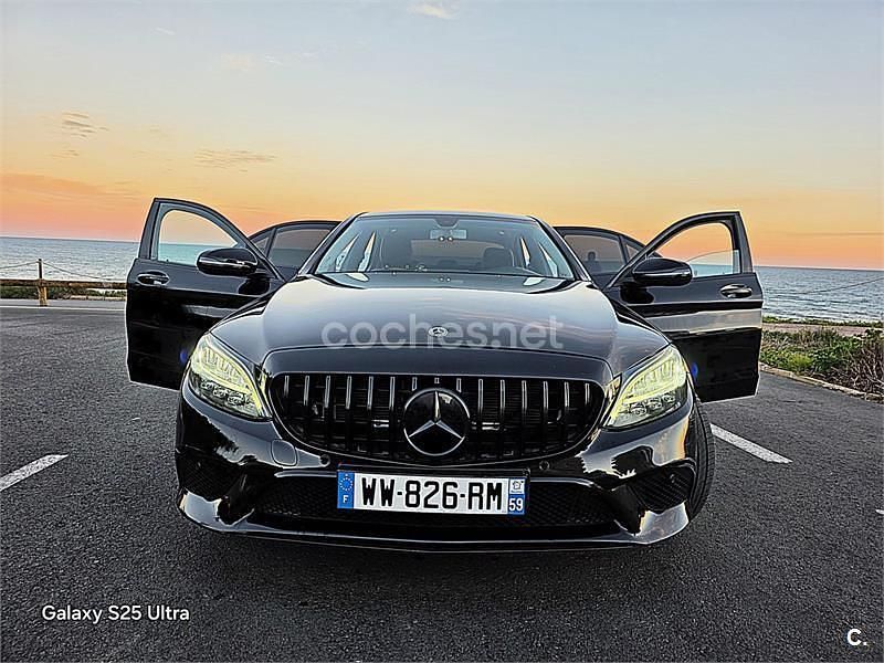 Usado Mercedes C200 160 CV (117 kW) 2020 Negro Berlina