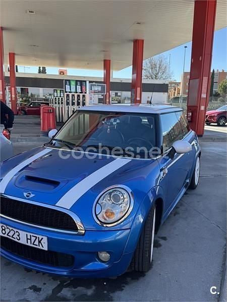Azul Usado 2008 Mini Cooper S Utilitario | 6000 € (Super precio) - Imagen 1/4