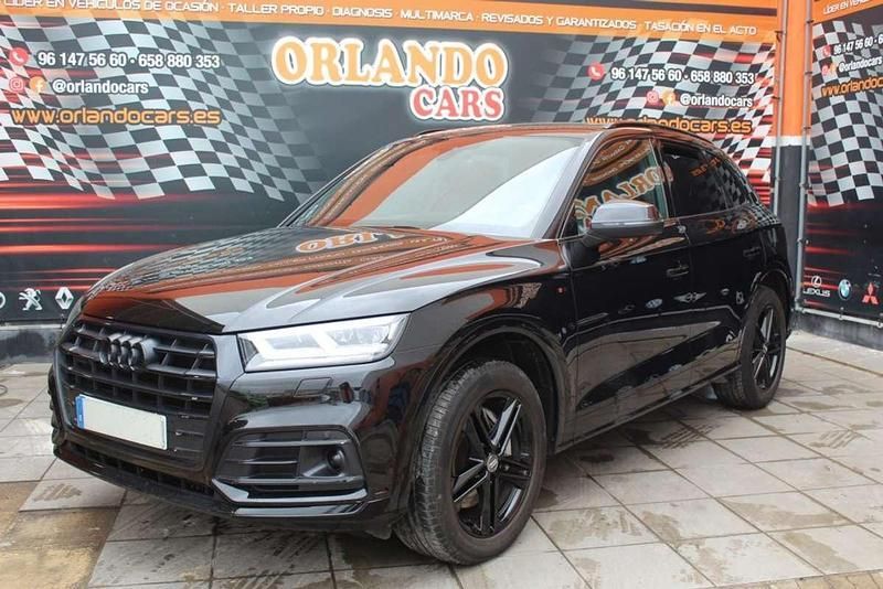 Negro Usado 2019 Audi Q5 S-Line SUV | 36.300 € (Un poco caro) - Imagen 1/4