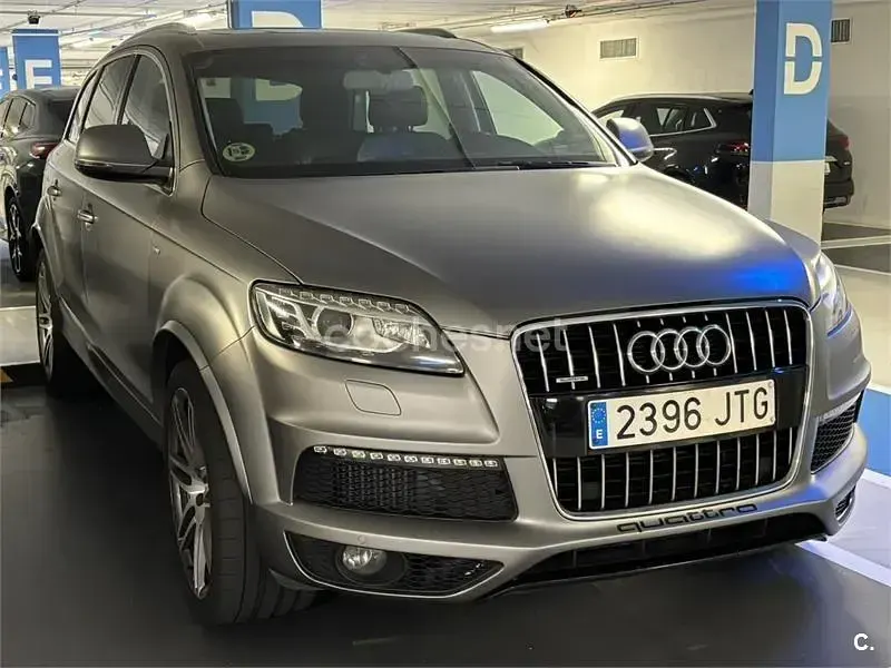 Usado Audi Q7 Ambition 245 CV (180 kW) 2012 Gris / plata SUV