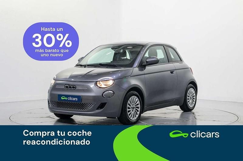 Gris Usado 2023 Fiat 500e Icon Utilitario | 15.490 € (Buen precio) - Imagen 1/4